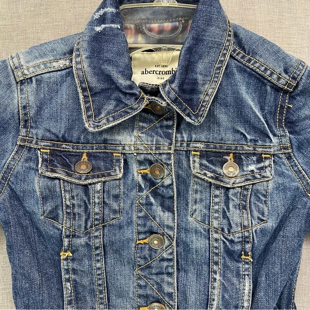 Abercrombie Kids Jean‎ Jacket Blue Size | S